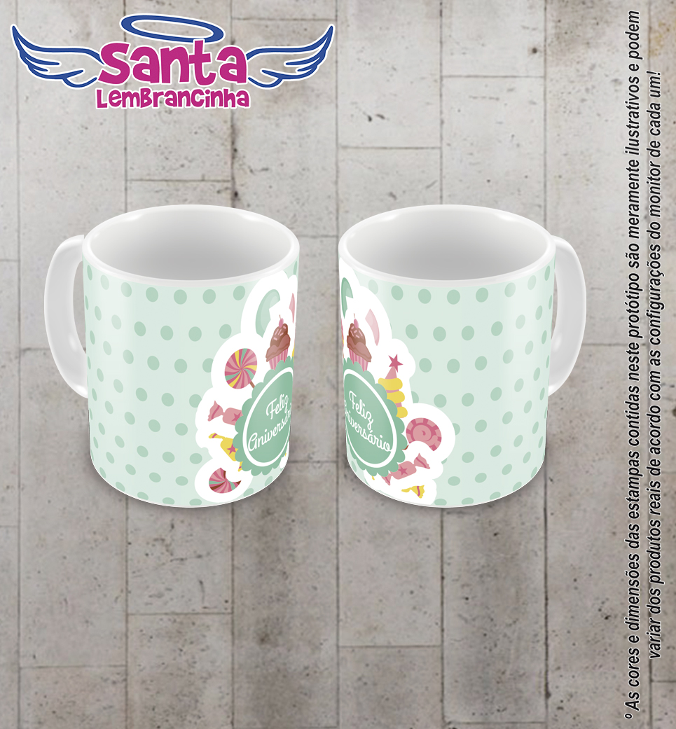 Caneca Anivers Rio Personalizada Cod