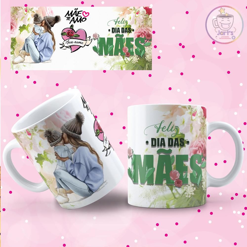 Caneca Dia das Mães Personalizada COD 12168