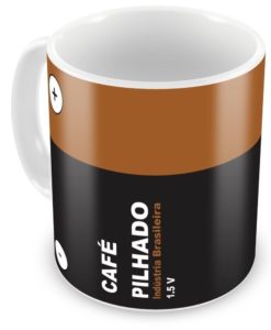 Caneca personalizada café pilhado – cod 1646