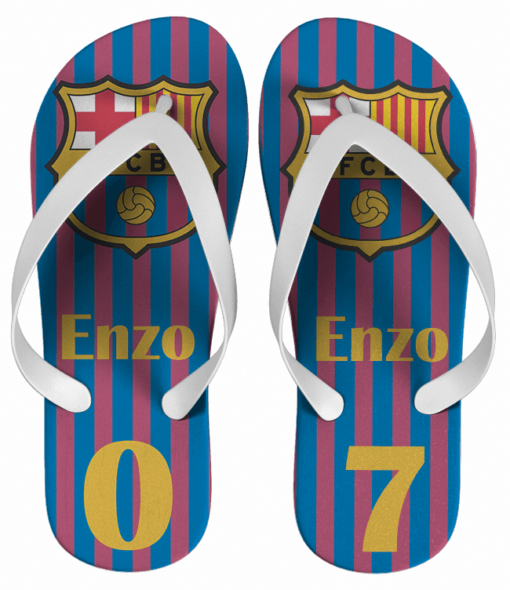 Chinelo futebol barcelona – cod 1892