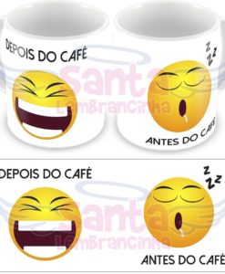 Caneca emojis emoticons personalizada, café – cod 2144