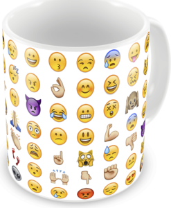 Caneca emojis emoticons whatsapp, personalizada – cod 2101