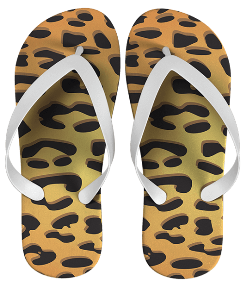 Chinelo leopardo personalizado – cod 1026