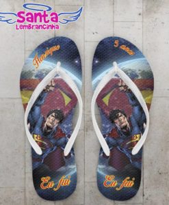 Chinelo super-homem infantil personalizado – cod 2315