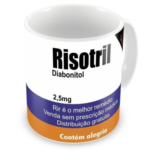 Caneca Personalizada Remédio Risotril - COD 1713
