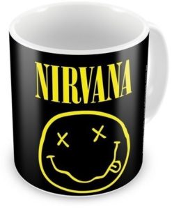 Caneca personalizada nirvana, rock – cod 1692