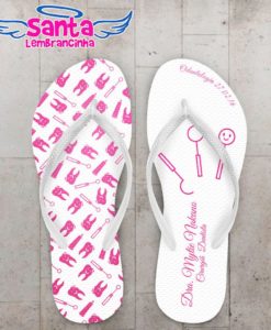 Chinelo odontologia dentista personalizado – cod 2023