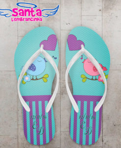 Chinelo casamento tiffany personalizado cod 3120