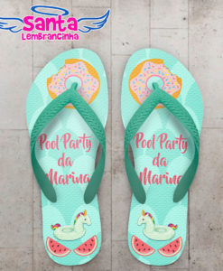 Chinelo infantil pool party cod 3576