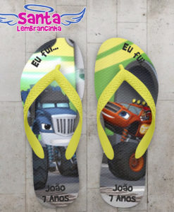 Chinelo infantil blaze and the monster machines cod 3689