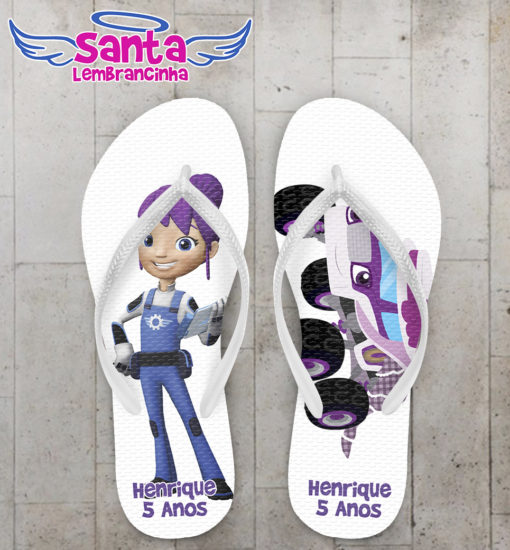 Chinelo infantil blaze and the monster machines rosa cod 3688