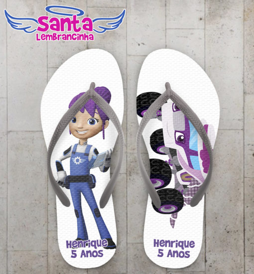 Chinelo infantil blaze and the monster machines rosa cod 3688