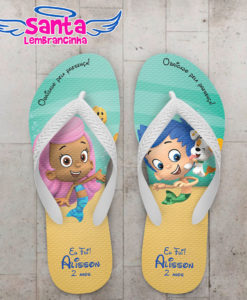 Chinelo infantil bubble guppies molly cod 3819