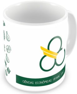 Caneca formatura ciências econômicas, simbolos – cod 5009