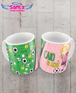 Caneca copa do mundo, meninas cod 6062