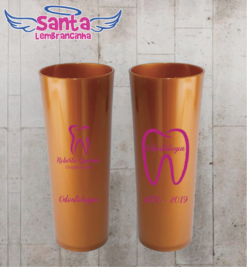 Copo long drink formatura odontologia personalizado – cod 7276