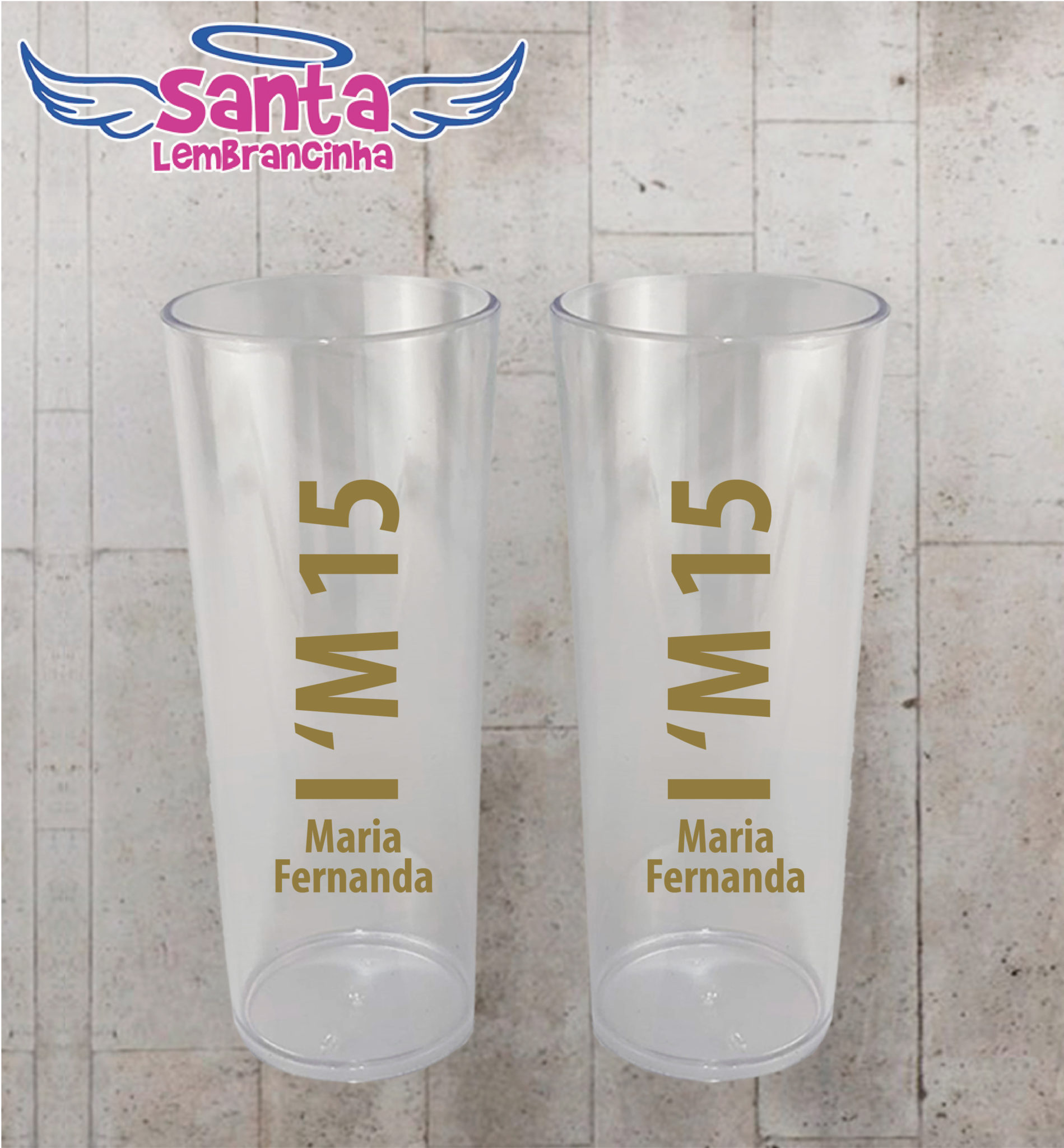 Copo long drink i’m 15 personalizado cod 6966