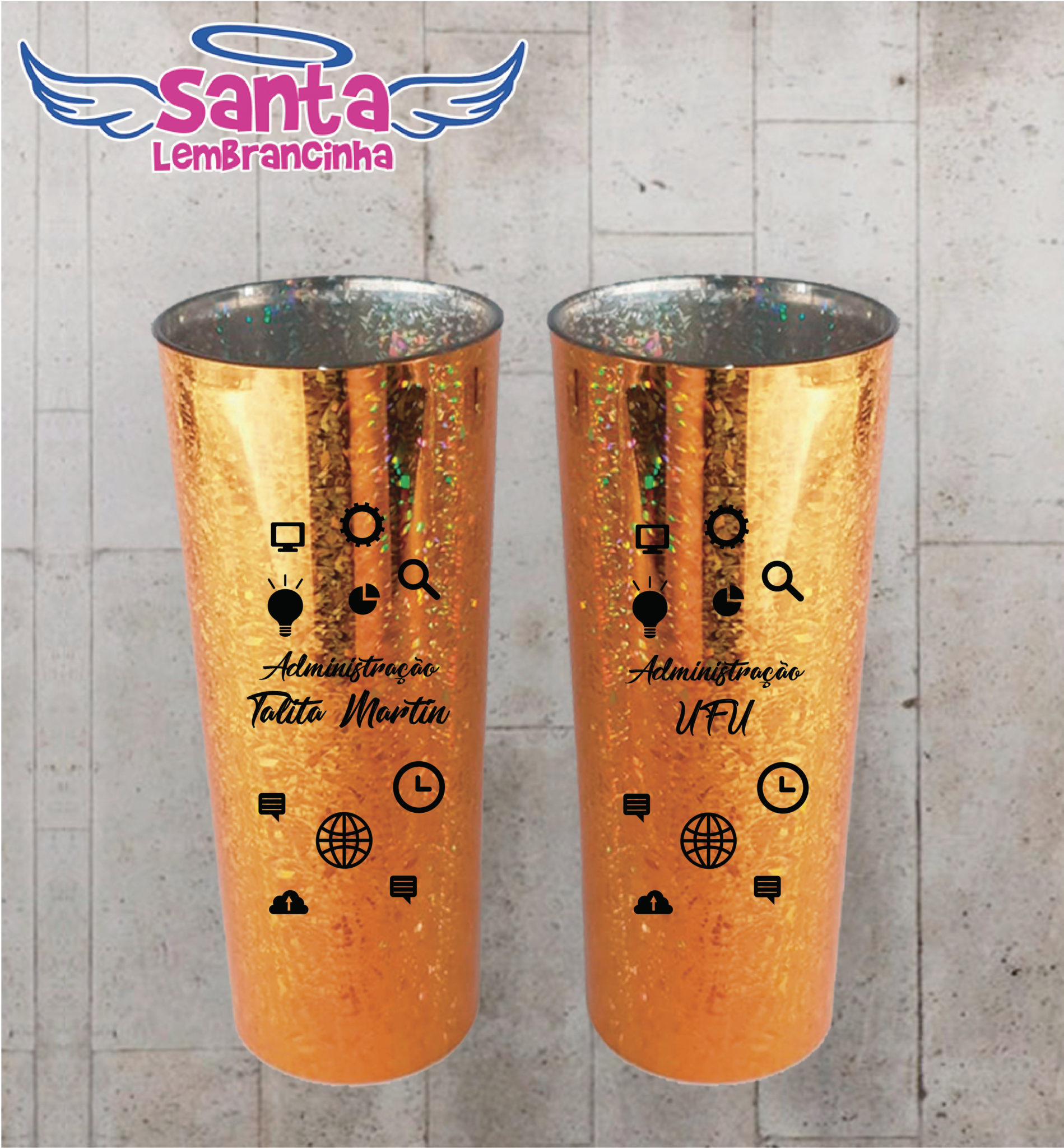 Copo long drink premium formatura administração personalizado – cod 7005