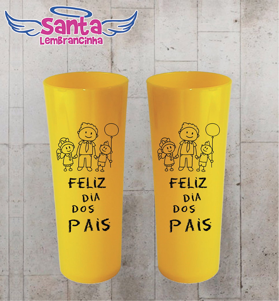 Copo long drink dia dos pais – cod 7623