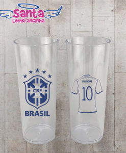 Copo long drink futebol seleção brasileira – cod 7794