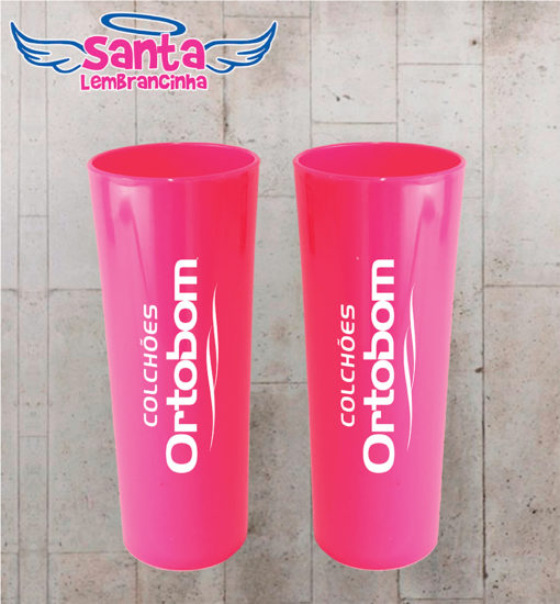 Copo long drink personalizado corporativo ortobom – cod 8739