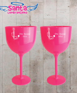 Taça de gin personalizada formatura medicina cod 8815
