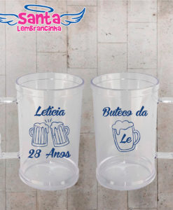 Caneca de chopp personalizada aniversário cod 9040