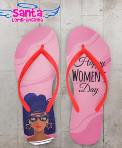 Chinelo dia da mulher personalizado cod 9149