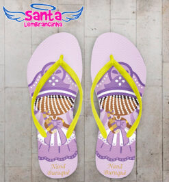 Chinelo religioso personalizado orixá nanã buruquê cod 9314
