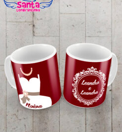 Caneca casamento madrinhas personalizada cod 9579
