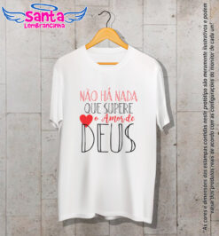 Camiseta personalizada amor de deus cod 6434