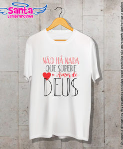 Camiseta personalizada amor de deus cod 6434