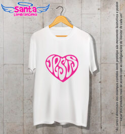 Camiseta personalizada amor em jesus cod 6438
