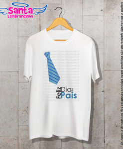 Camiseta personalizada dia dos pais com gravata pai cod 6450