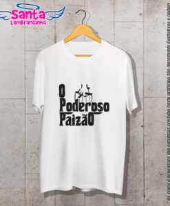 Camiseta personalizada dia dos pais poderoso paizão cod 6426