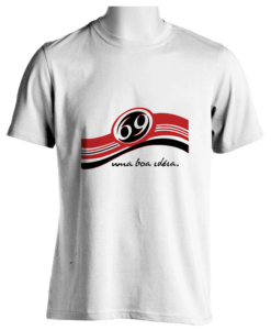 Camiseta personalizada, 69 uma boa idéia – cod 1830