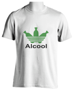 Camiseta personalizada, alcool – cod 1824
