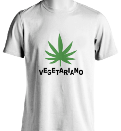 Camiseta personalizada, vegetariano – cod 1817