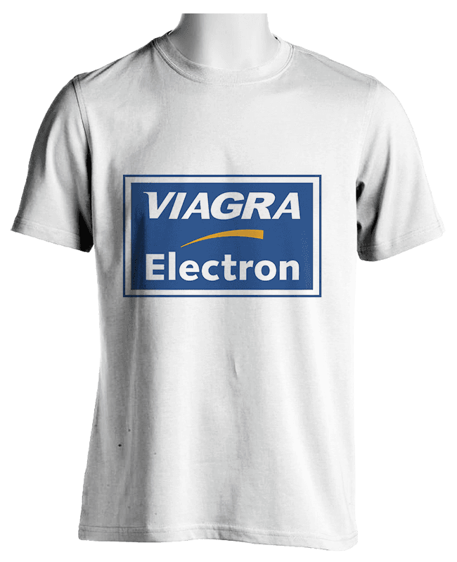 Camiseta personalizada viagra electron – cod 1782