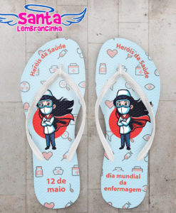 Chinelo Personalizado Infantil Pool Party COD 9892 - Brasil pé