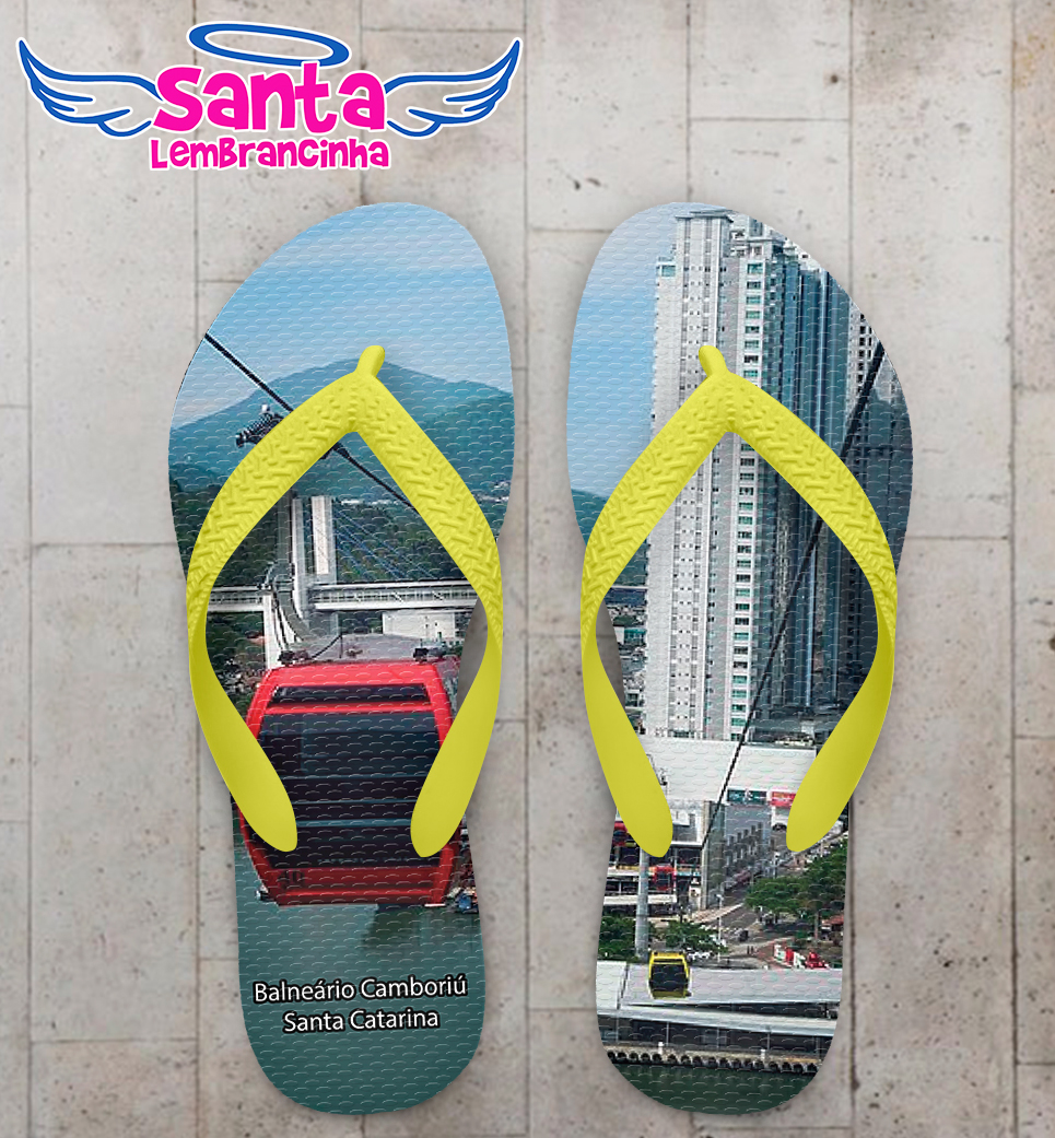 Chinelo souvenir turístico lago negro personalizado cod 10014 (cópia)