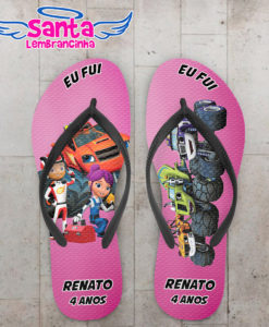 Chinelo blaze and the monster machines personalizado cod 10418 (cópia)