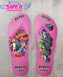 Chinelo blaze and the monster machines personalizado cod 10418 (cópia)