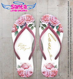Chinelo casamento floral personalizado cod 10241 (cópia)