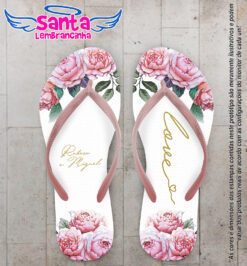 Chinelo casamento floral personalizado cod 10241 (cópia)