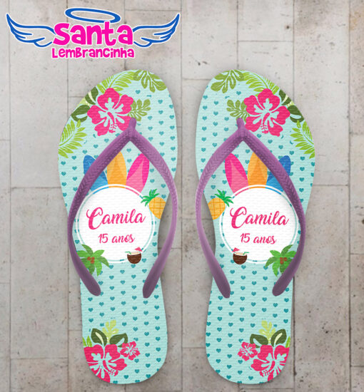 Chinelo debutante oriental personalizado cod 10201 (cópia)