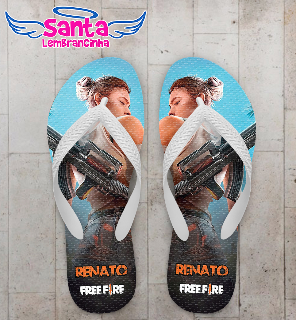 Chinelo do Free Fire em Oferta