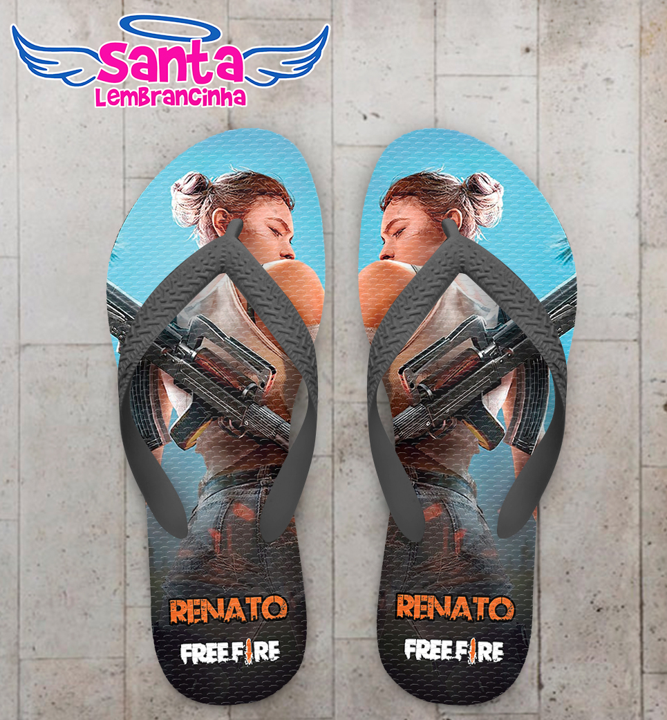 Chinelo do Free Fire em Oferta