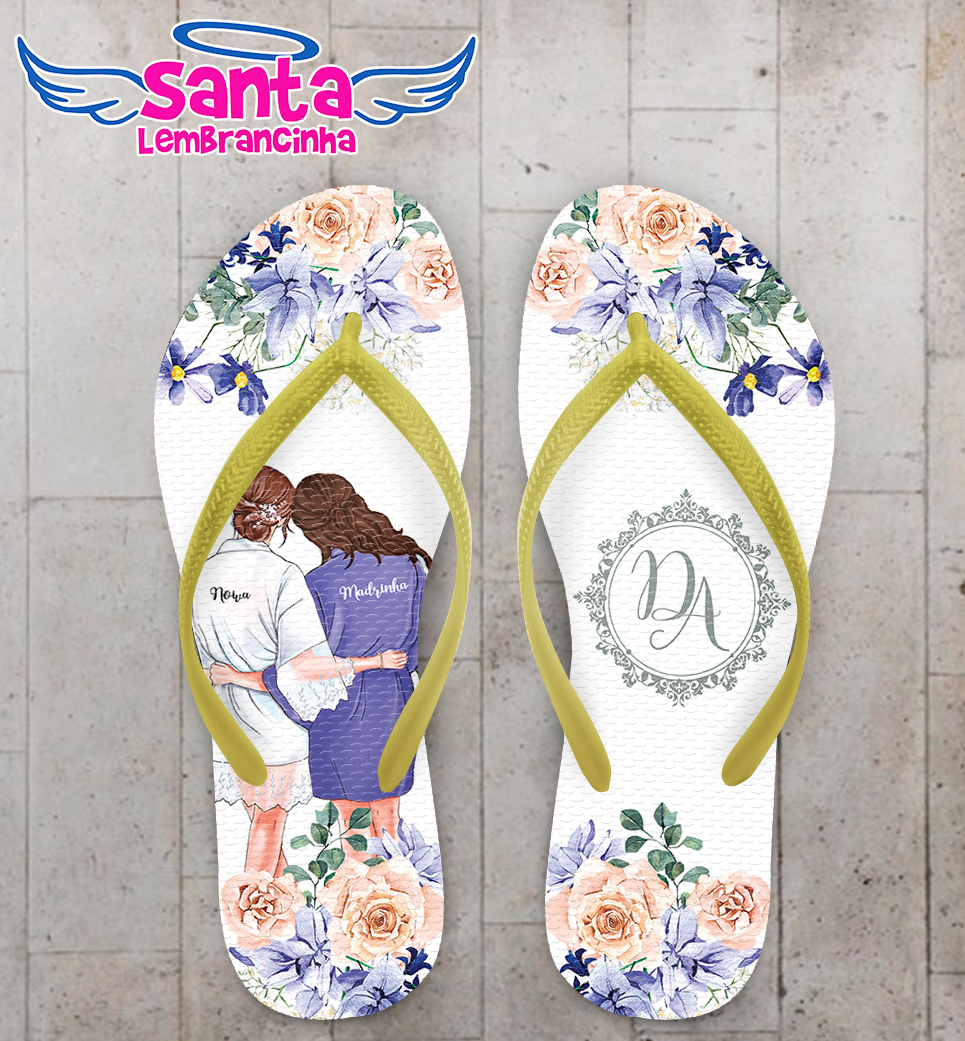 Chinelo casamento noivinhos 8 bit personalizado cod 10744 (cópia)