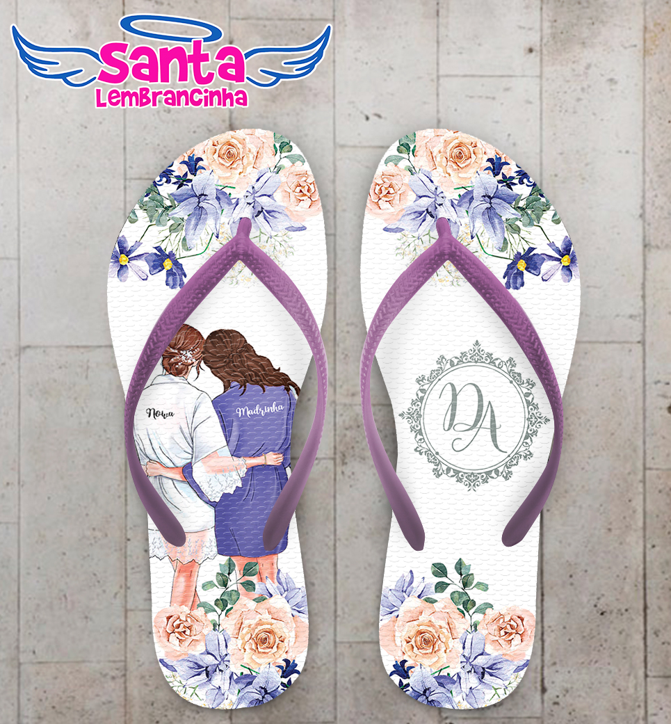 Chinelo casamento noivinhos 8 bit personalizado cod 10744 (cópia)